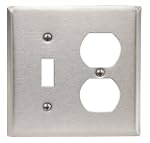 Leviton 84005-40 2-Gang 1-Toggle 1-Du...