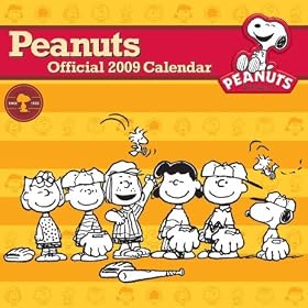 Peanuts 2009 - Officially Licensed 2009 16 Month square wall calendar (Sept 08 - Dec 09)