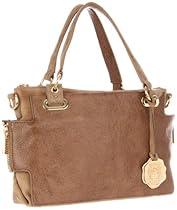 Hot Sale Vince Camuto Liza SA V-LIZA-SA Satchel,Dark Taupe,One Size