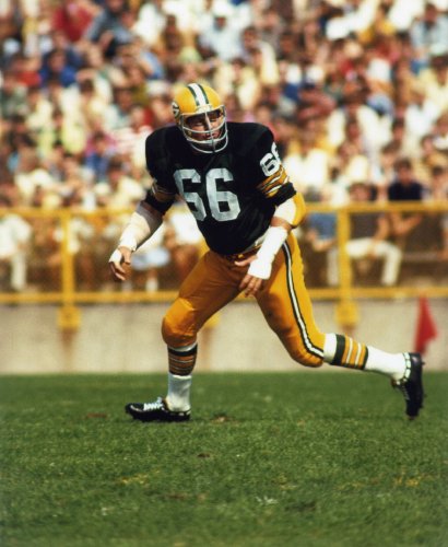 RAY NITSCHKE GREEN BAY PACKERS 8X10 SPORTS ACTION PHOTO (F)