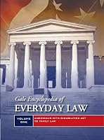 Gale Encyclopedia of Everyday Law: 2 Volume Set
