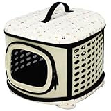 アイリスオーヤマ 折りたたみペットキャリー ベージュ OPC-370 アイリスオーヤマ 折りたたみペットキャリー ベージュ OPC-370