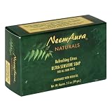 NeemauraNaturalsUltraSensitiveSoap,RefreshingCitrus,3.5oz(99g)(Packof4)