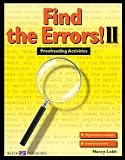 Find the Errors! II: Proofreading Activities