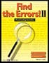 Find the Errors! II: Proofreading Activities
