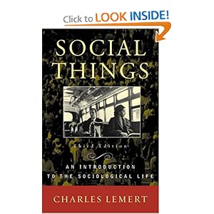 Social Things - Charles Lemert 