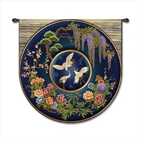 Cloisonné Lapis Wall Tapestry