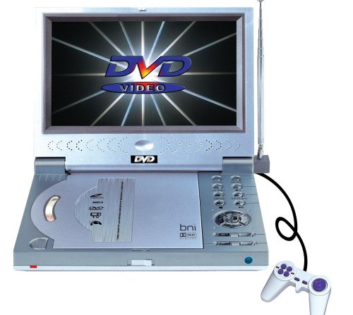 Childrens Toyshop  Electronics : Orbit - '3 in 1' Portable 7" LCD DVD Player with TV Tuner - Silver