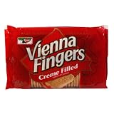 Keebler Vienna Fingers Sandwich Cookies, Creme Filled, 16-Ounce Package (Pack of 6)