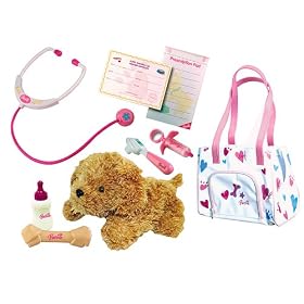 Barbie Hug n Heal Pet Doctor Golden Retriever by KIDdesigns