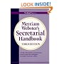Merriam-Webster's Secretarial Handbook (Third Edition)