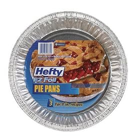 Buy E-z Foil 90834 Hefty Deep Pie Pan with Aluminum Foil (12 PK 3=36 PCS)