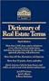 Dictionary of Real Estate Terms (Barron's Business Guides)