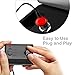 Cyber Cart 4PSC 8 Colors Car Interior Atmosphere Light with Wireless Remote Control & Sound Control, Auto LED Underdash Lighting Kit