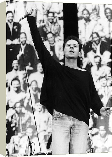 Box Canvas Print Of Simple Minds Rock Band From Mirror Photos Picture