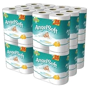 Angel Soft Double Rolls Bath Tissue, 96 Double Rolls