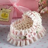 Capodimonte Baby Pink Crib Figurines Set of 36