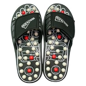 Health King Massage Accupressure Foot Slipper Large Size fits Men (9-11)/ Women (11-13)