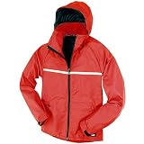 TAIGA Gitan - Men's Water Repellent Windbreaker Jacket, MADE IN CANADA, Large (chest: 42), Red