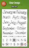 Hero Arts - Whimsical Months - CL122