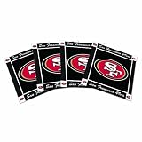 NFL San Francisco 49ers 4pk Ceramic Coasters