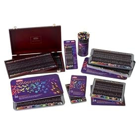 Derwent Coloursoft 36 Tin