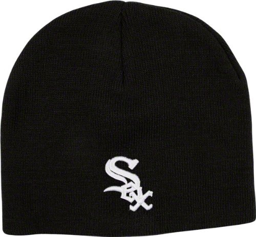 Chicago White Sox Knit Beanie with Raised Logo