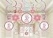 1st Birthday Girl Mega Value Pack Swirl Decorations