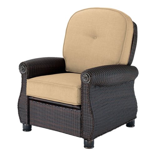 Breckenridge Patio Recliner (Sand) by LaZBoy Outdoor