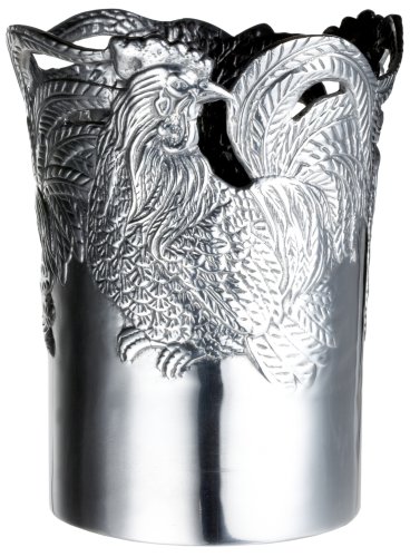 Arthur Court Rooster Utensil Crock