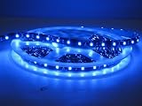 Flexible Lighting Strip 300 SMD LED Ribbon 5 Meter or 16.4 Ft 12 volt BLUE, 2026BU