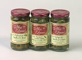 Gourmet Food : Miss Leone's 'THE WORKS JR' Spicy Gourmet Spanish Queen Stuffed Olives 12 oz. Jars