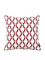 Bottega Tessile Cojín Con Relleno Extraíble (Rojo/Blanco)