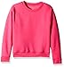 Hanes girls Ecosmart Graphic Sweatshirt Pullover Sweater, Amaranth, Small US