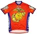 Primal Wear Men’s US Marines Military Short Sleeve Cycling Jersey – USMCJER