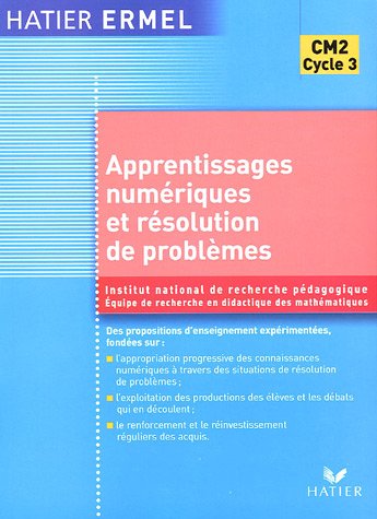 Apprentissages numériques et résolution de problèmes CM2