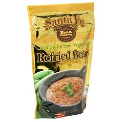 Santa Fe Bean Co., Instant Fat Free Vegetarian Refried Beans, 7.25-Ounce Pack (Pack of 8)