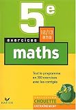 Chouette Entraînement : Mathématiques, 5e