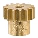 Brass Spur Gear 32P 20 Degree Pressure Angle 48 Teeth x .250" Bore x 1.500" Pitch Dia