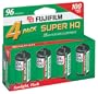 Fujifilm Super HQ 100 Speed 24 Exposure 35mm Film (4 Pack)