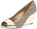 Bandolino Women's 7 Toohot Fabric Wedge Pump