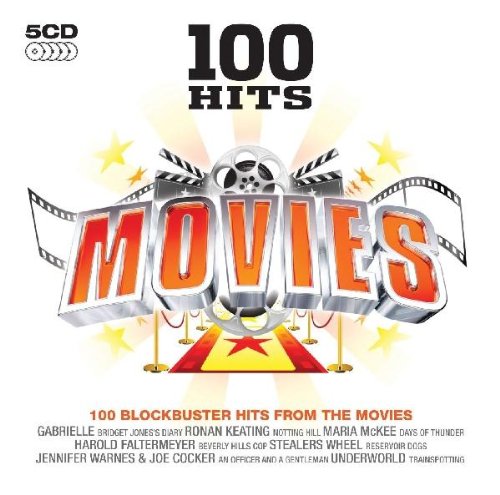 Various Artists 100 Hits: Movies cd cover