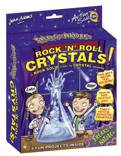 Childrens Toyshop  Toys : John Adams Freaks of Nature - Rock 'N' Roll Crystals