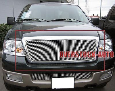 Billet Grille 2004-2008 Ford F-150 Honeycomb Style Vertcal Upper Grill (Honeycomb Style Not For FX2/FX4 and King Ranch Model)