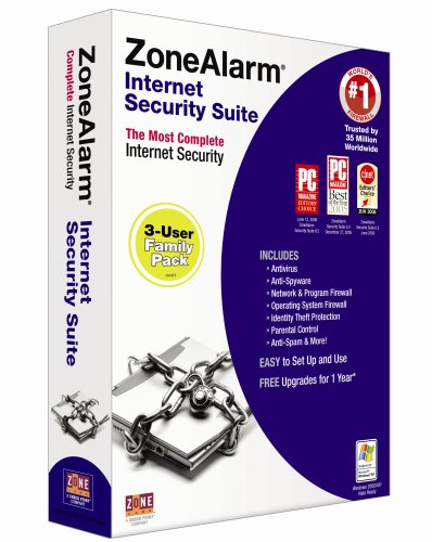 Software: ZoneAlarm Internet Security Suite   3 Users [Old Version]