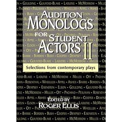 Audition Monologs for Student Actors 2: Selections from Contemporary Plays