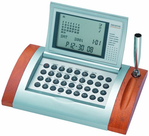 ADESSO (アデッソ) 置き時計 ワールドタイム エグゼクティブデスククロック AQ-262