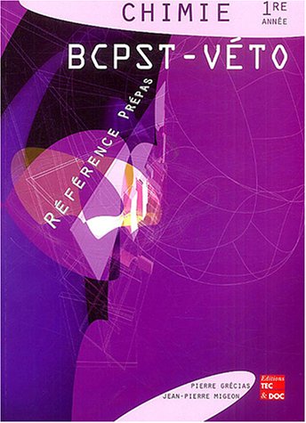 Download Chimie 1e année BCPST-VETO Download Chimie 1e année BCPST-VETO