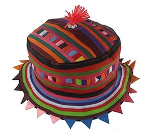 Tribal Hats Party Favors - Colorful Hat Accessories (Lisu 56)