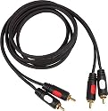 AV Link Dual RCA-RCA Cable, 6 Foot